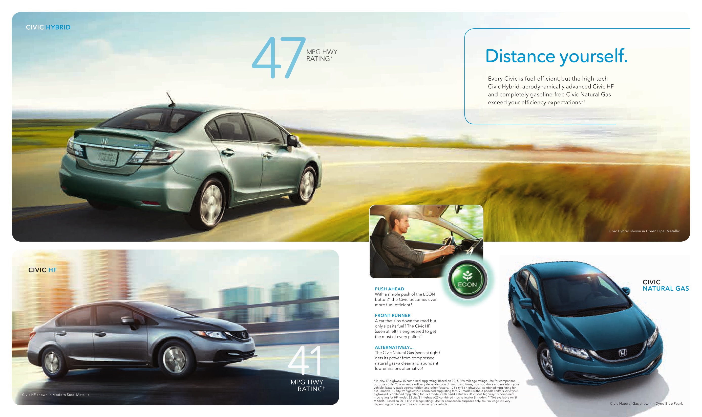 2015 Honda Civic Brochure Page 5